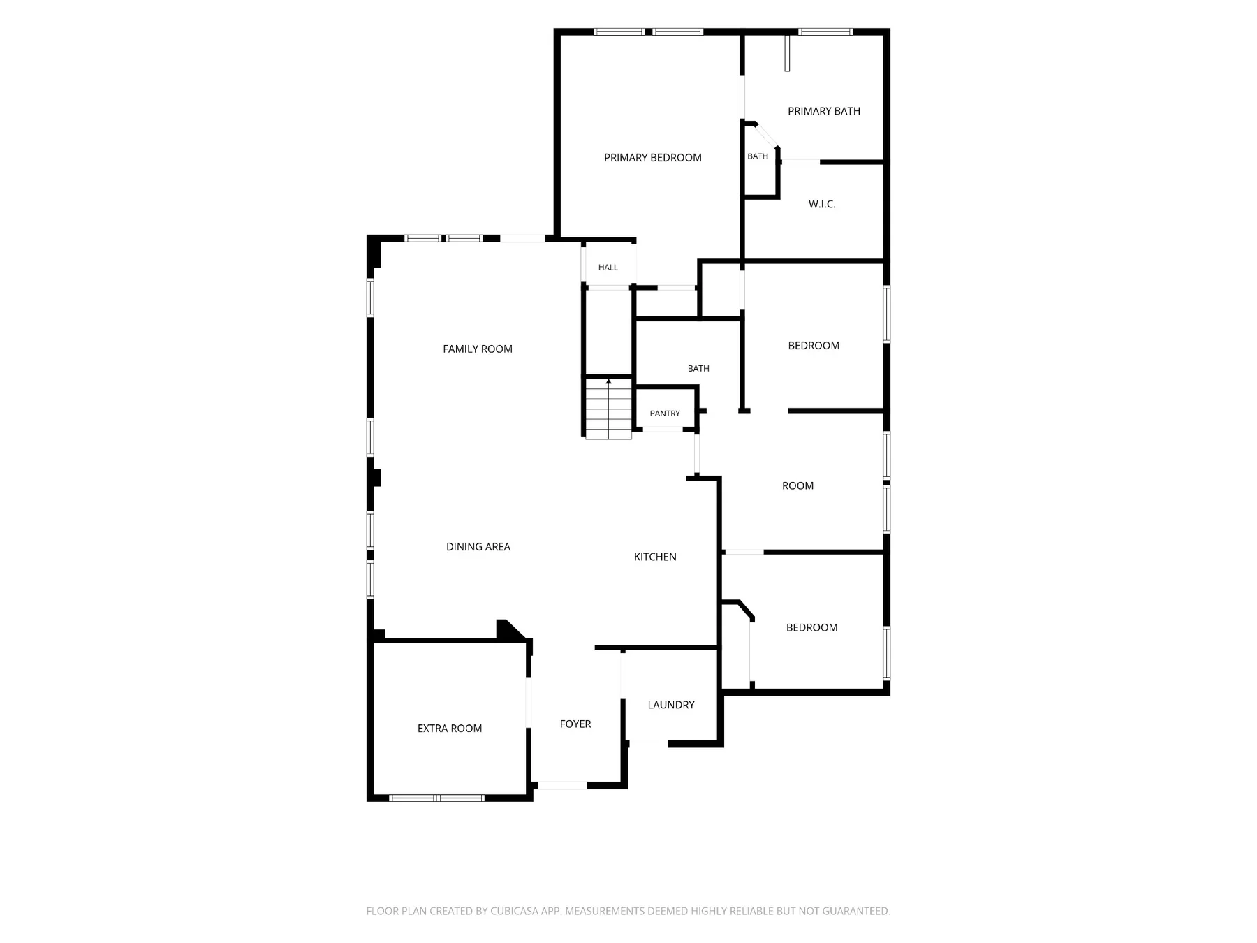First-floor plan for Point Arbor Court