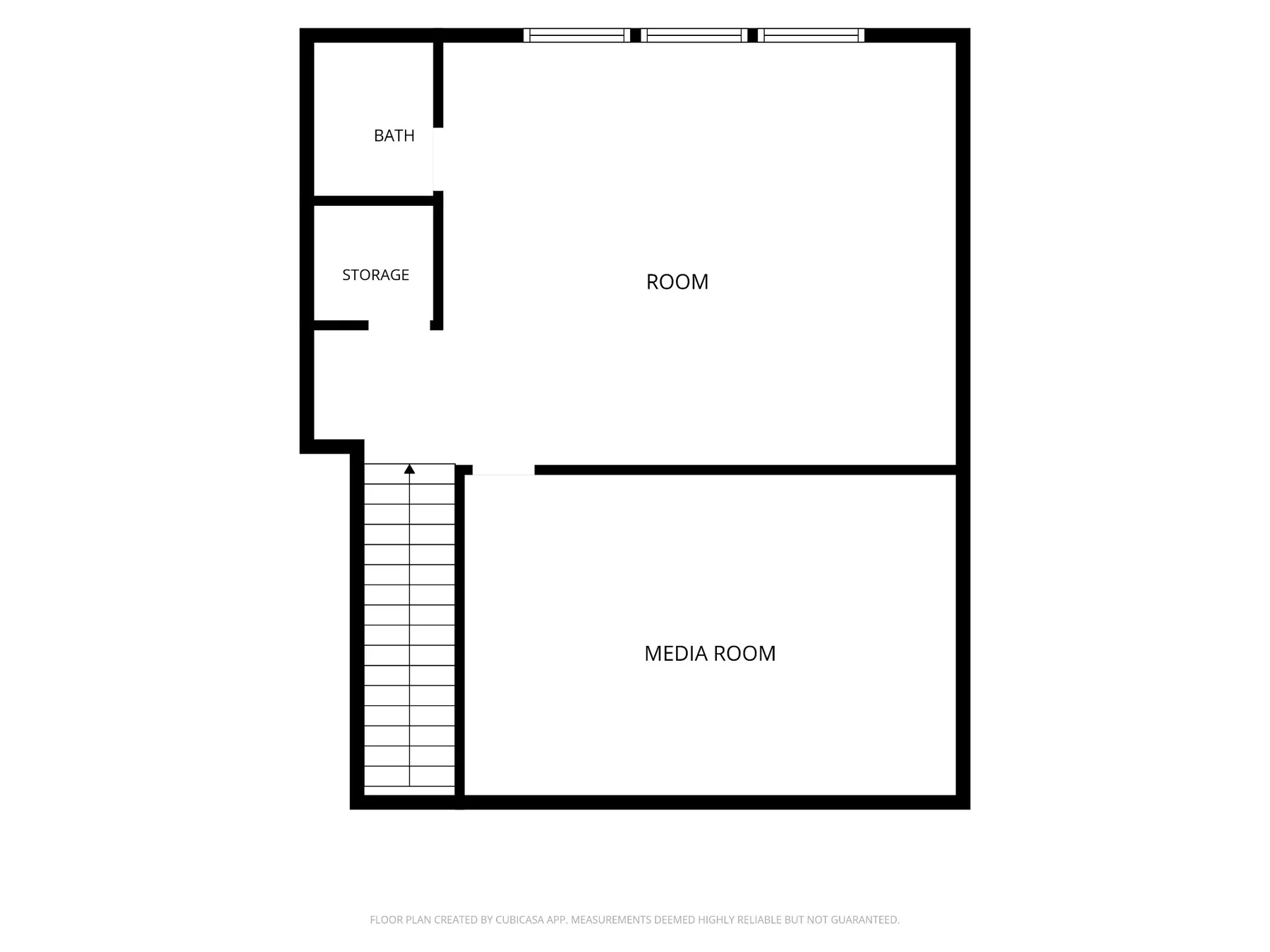 Second-floor plan for Point Arbor Court